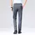 Calça de terno casual para negócios masculino, calça comprida de manga reta m - Irislandia Variedades