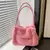 Imagem do Bolsa de ombro fofa feminina bolsa de alça superior 2024 nova moda feminina out