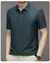Camiseta de manga curta de seda gelo, top de cor sólida absorvente de suor, lev - comprar online
