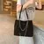 Bolsa de diamantes Bling feminina, grande capacidade, couro PU, grande designer - comprar online