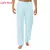 Calça casual de algodão masculina, correias retas soltas, cintura elástica, c