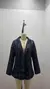 Casaco xadrez de gola slim fit feminino, cardigan, moda, outono, inverno, 2023 - comprar online