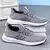 Novos sapatos de malha masculinos casuais sola macia corrida tênis moda casual - Irislandia Variedades