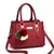 Bolsa feminina crossbody de couro pu, bolsa de ombro de alta qualidade alça sup na internet