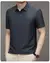 Camiseta de manga curta de seda gelo, top de cor sólida absorvente de suor, lev - loja online