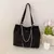 Bolsa de diamantes Bling feminina, grande capacidade, couro PU, grande designer - comprar online