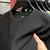 Masculino gola redonda camiseta de manga curta, top de passeio e resistente a ru