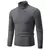 2024 outono nova camisola masculina gola alta malha metalúrgica massa frita tor - Irislandia Variedades