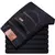 Novos homens clássicos jeans jean homme pantalones hombre mannen macio preto bi - comprar online