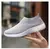Tênis slip-on vulcanizados para mulheres, sapatos baixos, mocassins ambulantes, - loja online