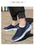 Calçado esportivo masculino de malha exercícios, sapatilha esportiva, tênis c