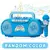 Crianças microfone máquina de karaokê instrumento musical brinquedos com luz, - loja online