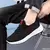 Novos sapatos de malha masculinos casuais sola macia corrida tênis moda casual na internet