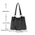 Bolsa de diamantes Bling feminina, grande capacidade, couro PU, grande designer - Irislandia Variedades