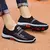 Sapato de bloco de núcleos esportivo masculino, calçado de boca clara, calçad - comprar online
