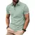 Imagem do Novas camisas polo de manga curta masculina verão camiseta lapela passeio bási