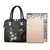 Bolsa de ombro bordada vintage para mulheres, bolsas de alça superior, bolsa me - Irislandia Variedades