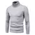 2024 outono nova camisola masculina gola alta malha metalúrgica massa frita tor