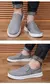 Imagem do Novos sapatos de lona masculinos na moda versátil apartamentos confortáveis sa