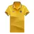 Camisa polo de manga curta bordada casual masculina, blusa de cor sólida, moda - comprar online