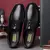 Sapatilhas de pele formal masculina, sapatos casuais, sociais, tendência elegan - Irislandia Variedades