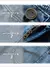Imagem do Shorts jeans stretch masculino, jeans curto e reto, azul escuro, design de moda,