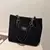 Bolsa tote de veludo da moda, bolsa de ombro de cor sólida, bolsa casual femini