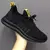 Verão novos sapatos casuais masculinos malha lac-up moda tênis masculino luz v - comprar online