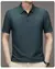 Camiseta de manga curta de seda gelo, top de cor sólida absorvente de suor, lev - comprar online