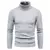 2024 outono nova camisola masculina gola alta malha metalúrgica massa frita tor - comprar online