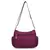 Imagem do Bolsa de ombro de nylon multicamadas, bolsa com zíper multibolsos, bolsa mensag