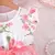 Vestido com babados para crianças, tule floral, princesa fofa, vestidos formais na internet