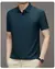 Camiseta de manga curta de seda gelo, top de cor sólida absorvente de suor, lev