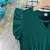 Imagem do Vestido sem mangas com babados para crianças, verde esmeralda, vestidos florais