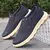 Imagem do Novos sapatos casuais masculinos ao ar livre antiderrapante preguiçoso apartamentos versátil confortável sapatos masculinos moda respirável sapatos leves homme zapatos