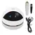 Aspirador de Mesa com Escova Limpa, Carregamento USB, Mesa Sweeper, Mini Desktop
