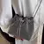 Luxo strass sacos de ombro para mulheres correntes pérola balde crossbody sacos na internet