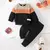 Conjunto de camisola de inverno quente e calças compridas, roupa recém-nascida - Irislandia Variedades