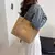 Bolsa tote de veludo da moda, bolsa de ombro de cor sólida, bolsa casual femini - loja online