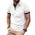 Camisa polo de manga curta masculina, camiseta estampada grande, camiseta de lap - Irislandia Variedades