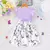 Vestido de princesa floral com manga babada para crianças, vestidos formais com - comprar online