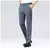 Calça de terno casual para negócios masculino, calça comprida de manga reta m - Irislandia Variedades