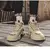 Botas resistentes à sujeira para homens, solas grossas TypeShoes, botas de neve na internet