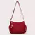 Bolsa de ombro de nylon multicamadas, bolsa com zíper multibolsos, bolsa mensag
