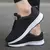 Imagem do Mulheres Sapatos Casuais Moda Respirável Walking Mesh FlatShoesSneakers Branco