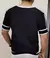 Camiseta feminina de malha fina, tops de manga curta, roupas casuais, camiseta f - comprar online