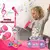 Crianças microfone máquina de karaokê instrumento musical brinquedos com luz, - Irislandia Variedades