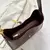 Bolsa de axilas de couro PU para mulheres, Bolsa pequena com zíper, Casual Hobo na internet