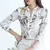 Blusa feminina de chiffon de manga comprida, tops com decote em V, camisa slim f - loja online