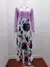 2023 estilo europeu e americano floral impressão cor combinando vestido de mang - Irislandia Variedades
